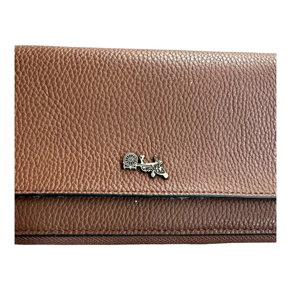 Mathew + Julian Ladies Wallet – Brown – 19x10 cm - Picture 2 of 8